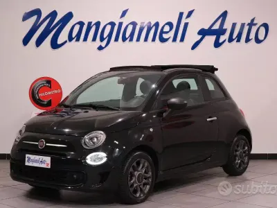 Usata Fiat 500C Connect 70 CV (51 kW) 2022 Nero Cabrio