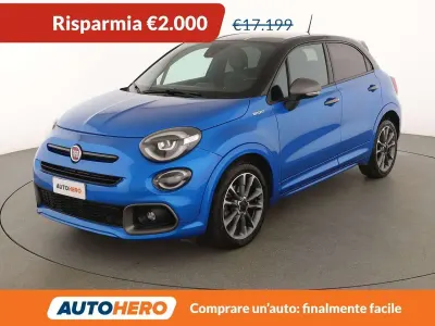 Begagnad Fiat 500X Sport 150 HK (110 kW) 2020 Blå SUV