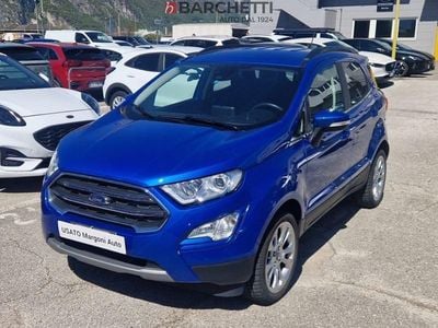 Usata Ford Ecosport Titanium 125 CV (91 kW) 2021 Azzurro SUV
