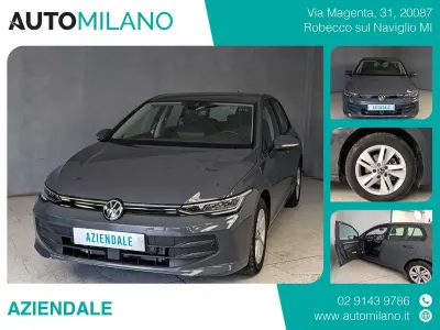 Usata VW Golf VIII Life 116 CV (85 kW) 2025 Grigio Berlina