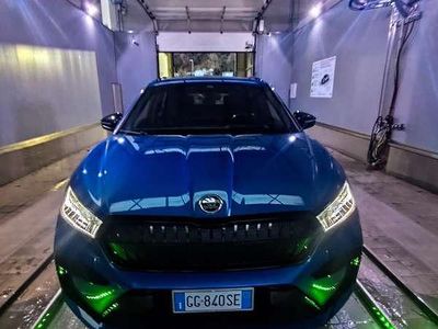 Usata Skoda Enyaq iV SportLine 150 kW (204 CV) 2022 Blu/azzurro SUV