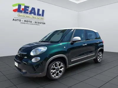 Usata Fiat 500L Trekking 105 CV (77 kW) 2013 Verde Monovolume