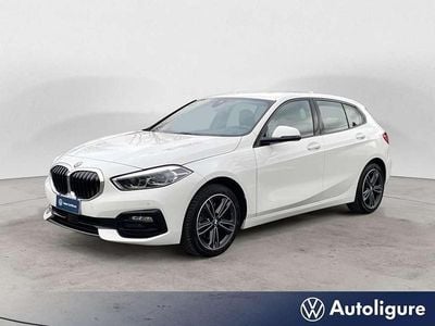 Usata BMW 116 Sport Line 116 CV (85 kW) 2020 Bianco Utilitaria