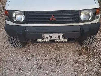 Gebraucht Mitsubishi Pajero 111 PS (81 kW) 1997 Weiß SUV