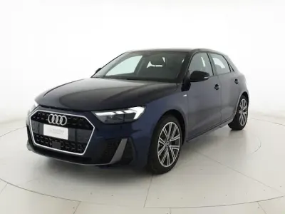 Usata Audi A1 Sportback S-Line 116 CV (85 kW) 2025 Blu navarra metallizzato nero mito metallizzato Utilitaria