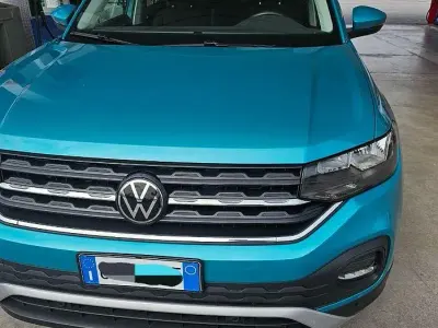 Usado VW T-Cross 110 CV (80 kW) 2023 Azul SUV