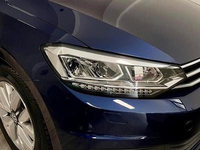 Usata VW Touran Comfortline 110 CV (80 kW) 2016 Blu Monovolume