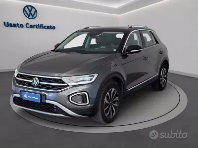 Usata VW T-Roc Style 150 CV (110 kW) 2023 Grigio indyum/tetto nero SUV
