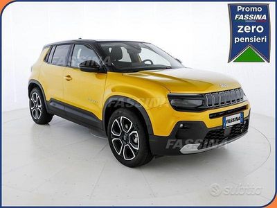 Usata Jeep Avenger EV Summit 61 kW (84 CV) 2023 Giallo SUV