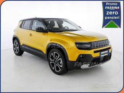 Usata Jeep Avenger EV Summit 2023 Giallo SUV
