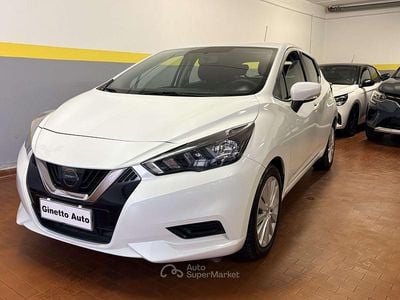 Usata Nissan Micra Visia 92 CV (67 kW) 2021 Bianco perla Utilitaria