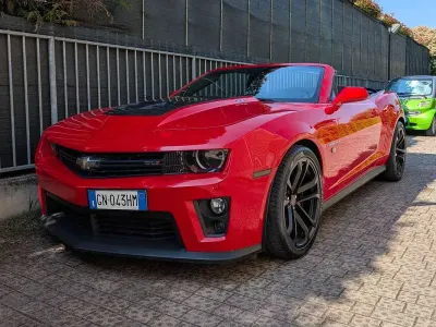 Usata Chevrolet Camaro ZL1 581 CV (427 kW) 2015 Rosso Cabrio