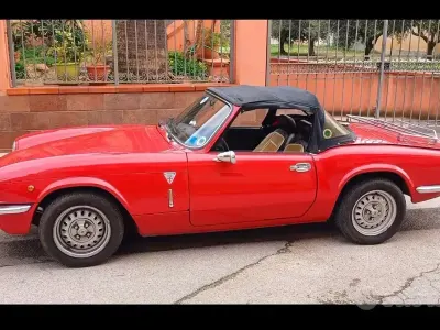 Usata Triumph Spitfire 1981 Rosso Cabrio