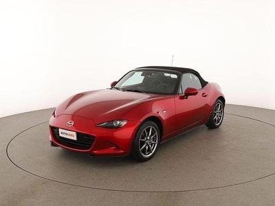 Usata Mazda MX5 Exclusive-Line 132 CV (97 kW) 2023 Rosso Cabrio