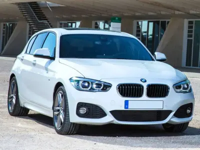 Usata BMW 116 Sport Line 116 CV (85 kW) 2018 Bianco Utilitaria