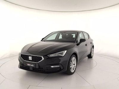 Usata Seat Leon Style 110 CV (80 kW) 2023 Nero midnight Berlina