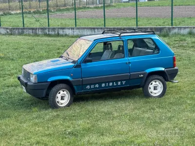Usata Fiat Panda 4x4 50 CV (36 kW) 1989 Bluazzurro Utilitaria