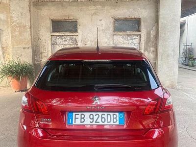 Usata Peugeot 308 2015 Rosso Berlina