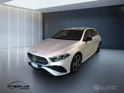Usata Mercedes A200 Advanced Plus 150 CV (110 kW) 2023 Argento Berlina