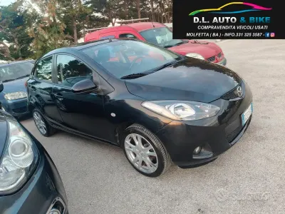 Usata Mazda 2 68 CV (50 kW) 2009 Nero Utilitaria