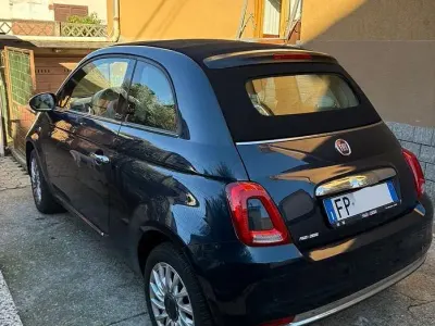 Usata Fiat 500 2018 Blu Cabrio