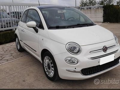 Usata Fiat 500 Lounge 69 CV (50 kW) 2017 Bianco Berlina