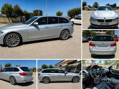 Usata BMW 320 Luxury Line 190 CV (139 kW) 2016 Grigio Station wagon