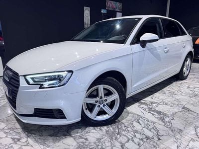 Usata Audi A3 Sport 116 CV (85 kW) 2017 Bianco Berlina
