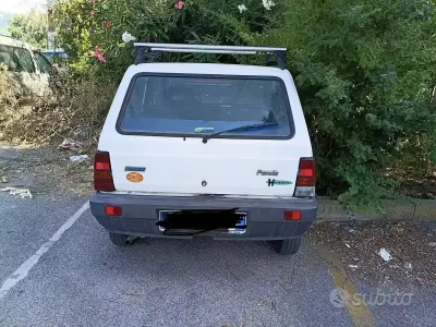 Usata Fiat Panda Young 54 CV (39 kW) 2003 Bianco Utilitaria