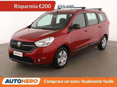 Usata Dacia Lodgy Comfort 95 CV (69 kW) 2021 Rosso Monovolume