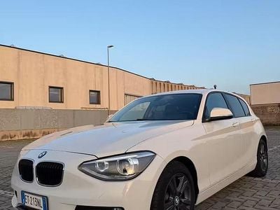 Usata BMW 116 Efficient Dynamics 115 CV (84 kW) 2013 Bianco Utilitaria
