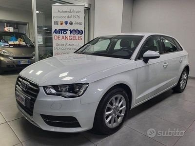 Usata Audi A3 110 CV (80 kW) 2016 Bianco Berlina