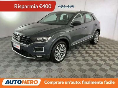 Usata VW T-Roc Advance 150 CV (110 kW) 2019 Grigio SUV