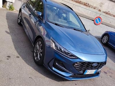 Usata Ford Focus ST-Line 125 CV (91 kW) 2023 Blu Station wagon