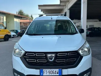 Usata Dacia Dokker 95 CV (69 kW) 2019 Bianco Monovolume