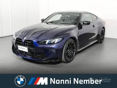 Nuova BMW M4 Competition Edition 530 CV (389 kW) 2026 Tanzanite blue metallizzato Coupé