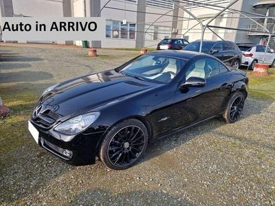 Usata Mercedes SLK200 2LOOK Edition 184 CV (135 kW) 2009 Nero Cabrio