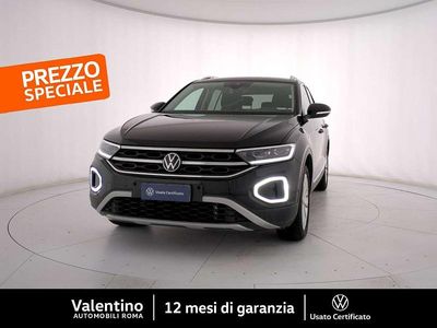 Usata VW T-Roc Style 110 CV (80 kW) 2022 Nero SUV