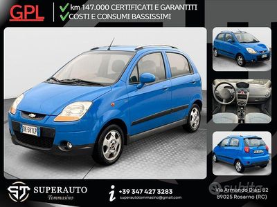 Usata Chevrolet Matiz SE 51 CV (37 kW) 2007 Blu Utilitaria