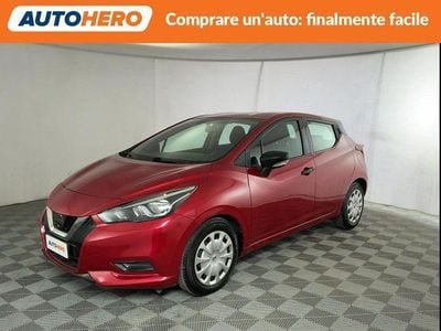 Używany Nissan Micra Acenta 90 KM (66 kW) 2018 Czerwony Hatchback