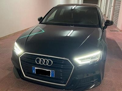 Usata Audi A3 S-Line 116 CV (85 kW) 2018 Nero Berlina