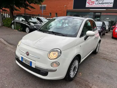Usata Fiat 500 Lounge 69 CV (50 kW) 2012 Bianco Utilitaria