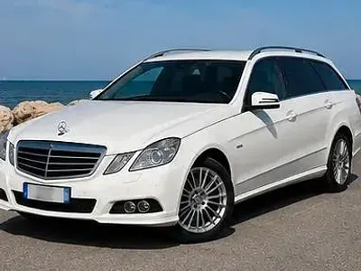 Usata Mercedes E220 2010 Bianco Station wagon
