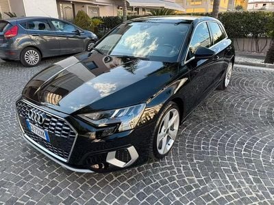 Usata Audi A3 Sportback Advanced 150 CV (110 kW) 2021 Nero Utilitaria