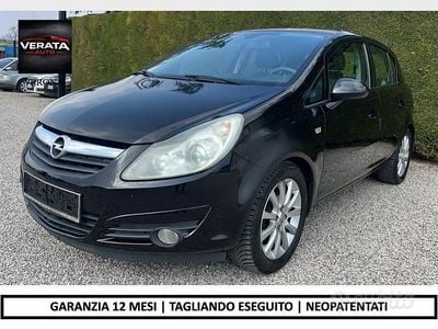 Usata Opel Corsa Innovation 80 CV (58 kW) 2009 Nero Utilitaria