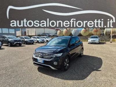 Usata VW T-Cross Advance 110 CV (80 kW) 2023 Nero SUV