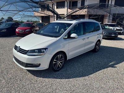 Usata VW Sharan Highline 184 CV (135 kW) 2016 Bianco Monovolume