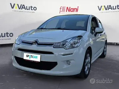 Usata Citroën C3 Exclusive 69 CV (50 kW) 2015 Bianco Berlina