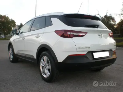 Usata Opel Grandland X 120 CV (88 kW) 2018 Bianco SUV