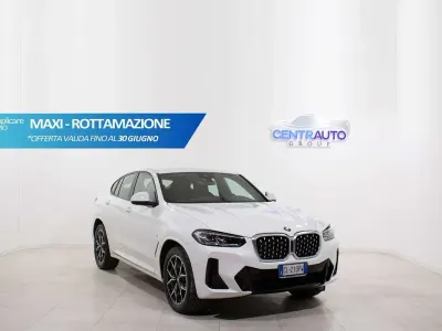 Usata BMW X4 M Sport 190 CV (139 kW) 2022 Bianco SUV